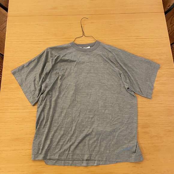 NWT Carven Grey T-shirt in silk jersey, size S - Picture 2 of 5